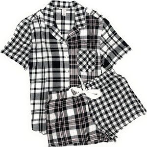 Victorias Secret flannel short pyjama set